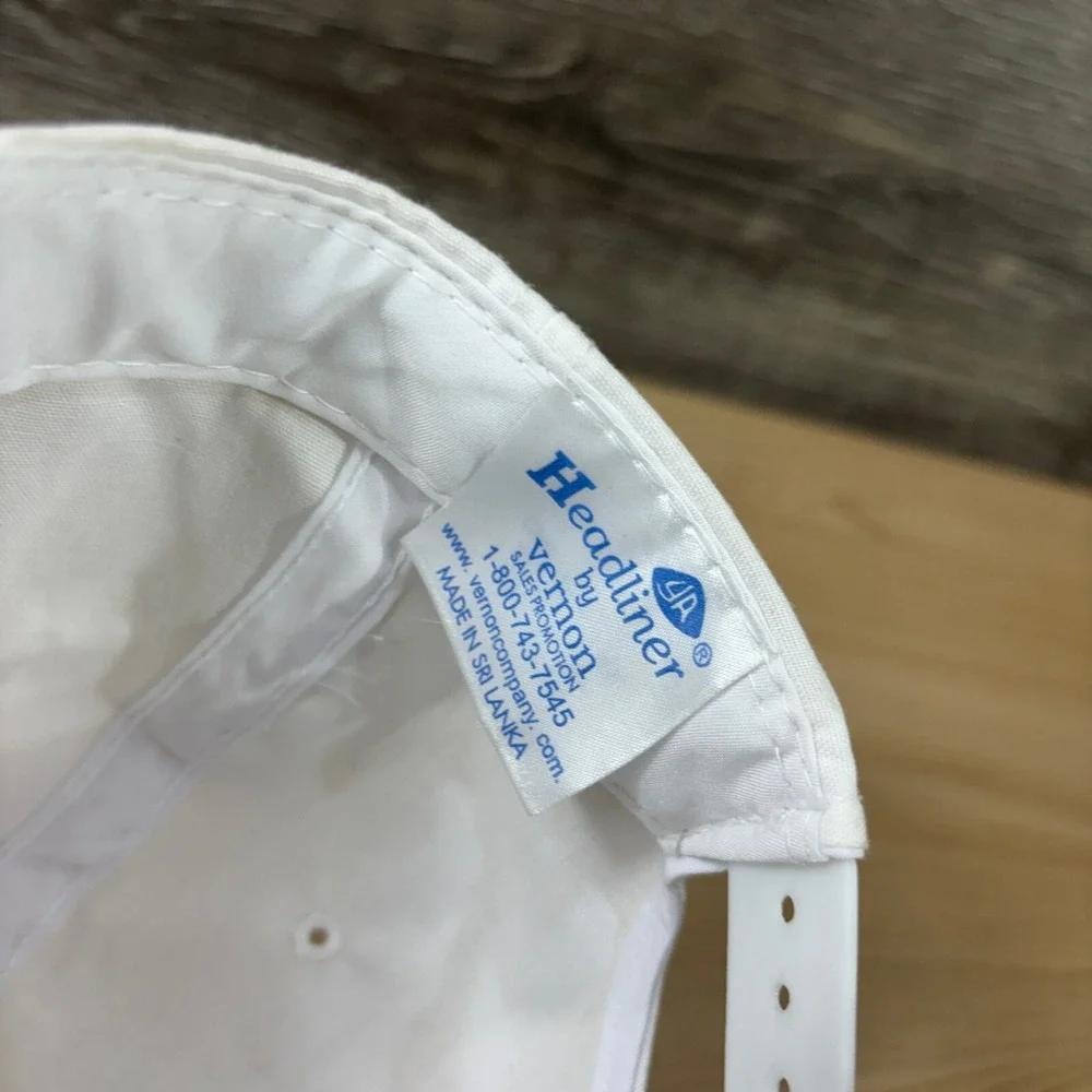 Vintage Minnesota Sheriffs Association Hat Cap Snapback White Police‎ 90s